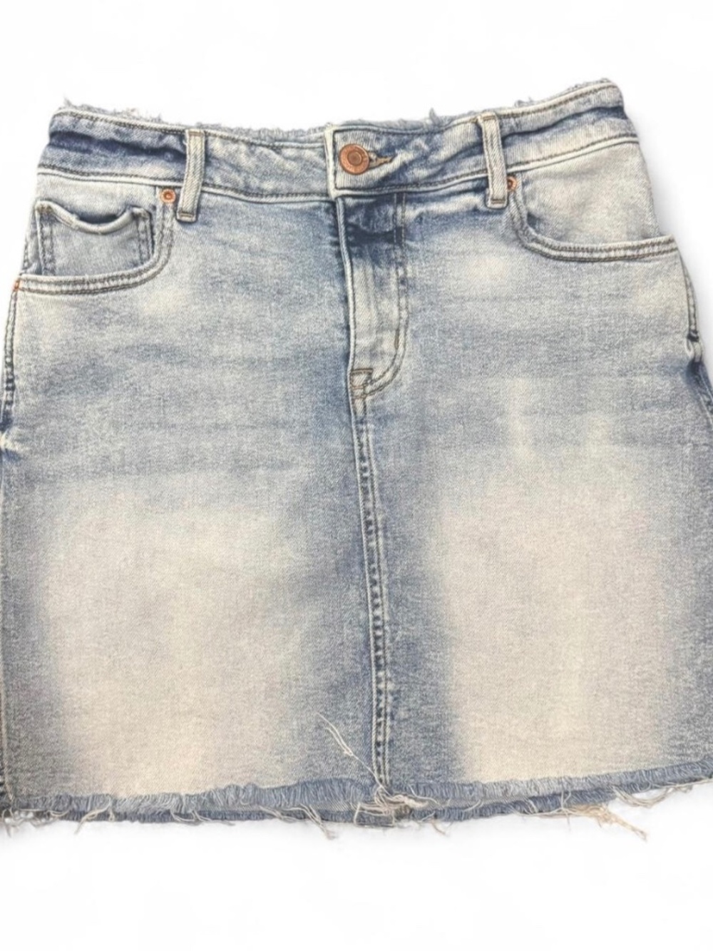 Maurices Women's Blue Denim Mini Skirt Size 6